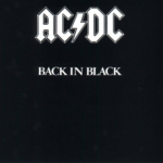 AC/DC - Back In Black Album Cover POSTER 24 X 24 INCHES