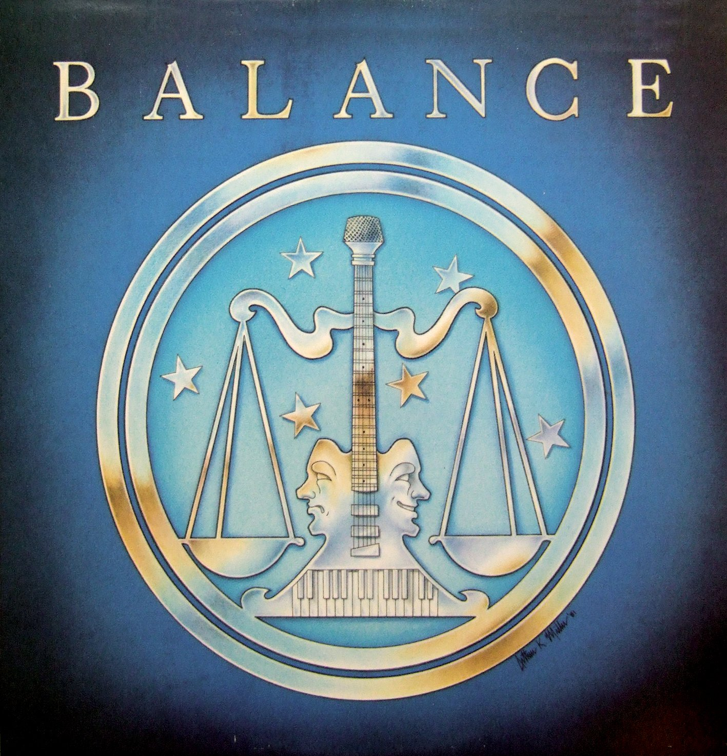 Balance - Balance 1981 Balance - Balance 1981 Album Cover POSTER 24 X 24 INCHES - Image 1