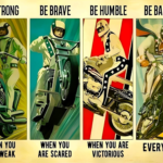 Evel Knievel BE STRONG BE BRAVE BE HUMBLE BE BADASS POSTER 36 X 24 Inches