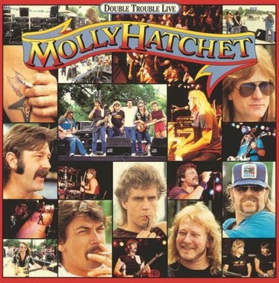 Molly Hatchet - Double Trouble Live Molly Hatchet - Double Trouble Live Album Cover POSTER 24 X 24 INCHES - Image 1