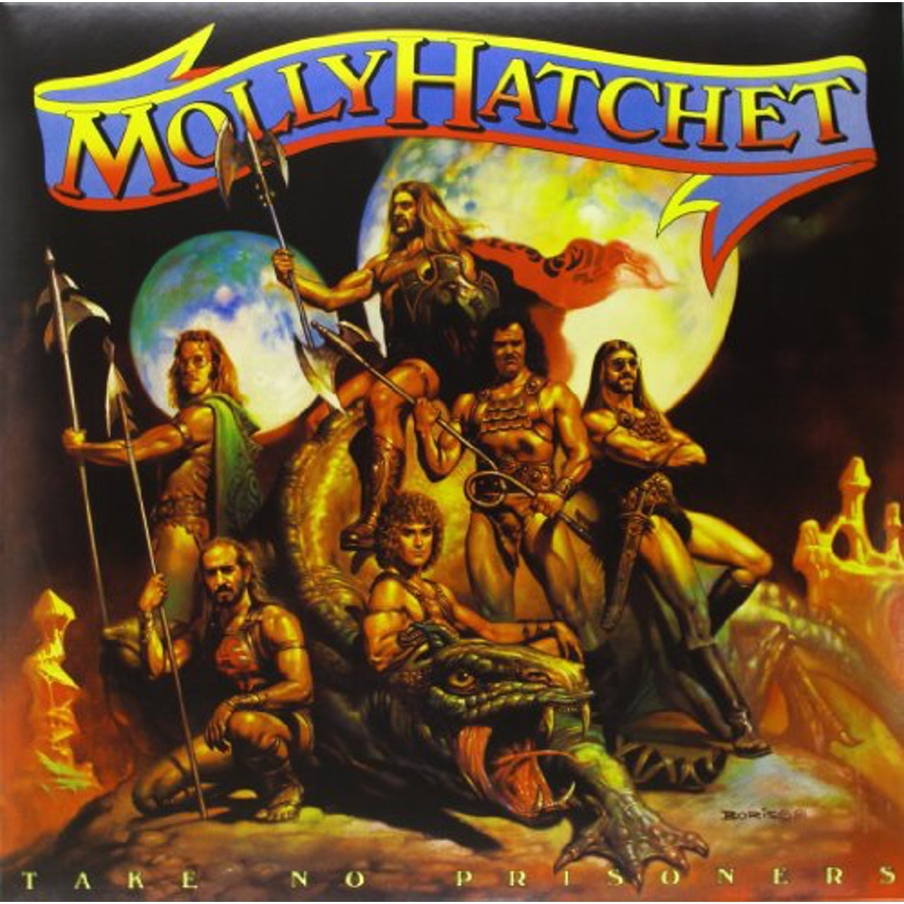 Molly Hatchet - Take no Prisoners Molly Hatchet - Take No Prisoners Album Cover POSTER 24 X 24 INCHES - Image 1