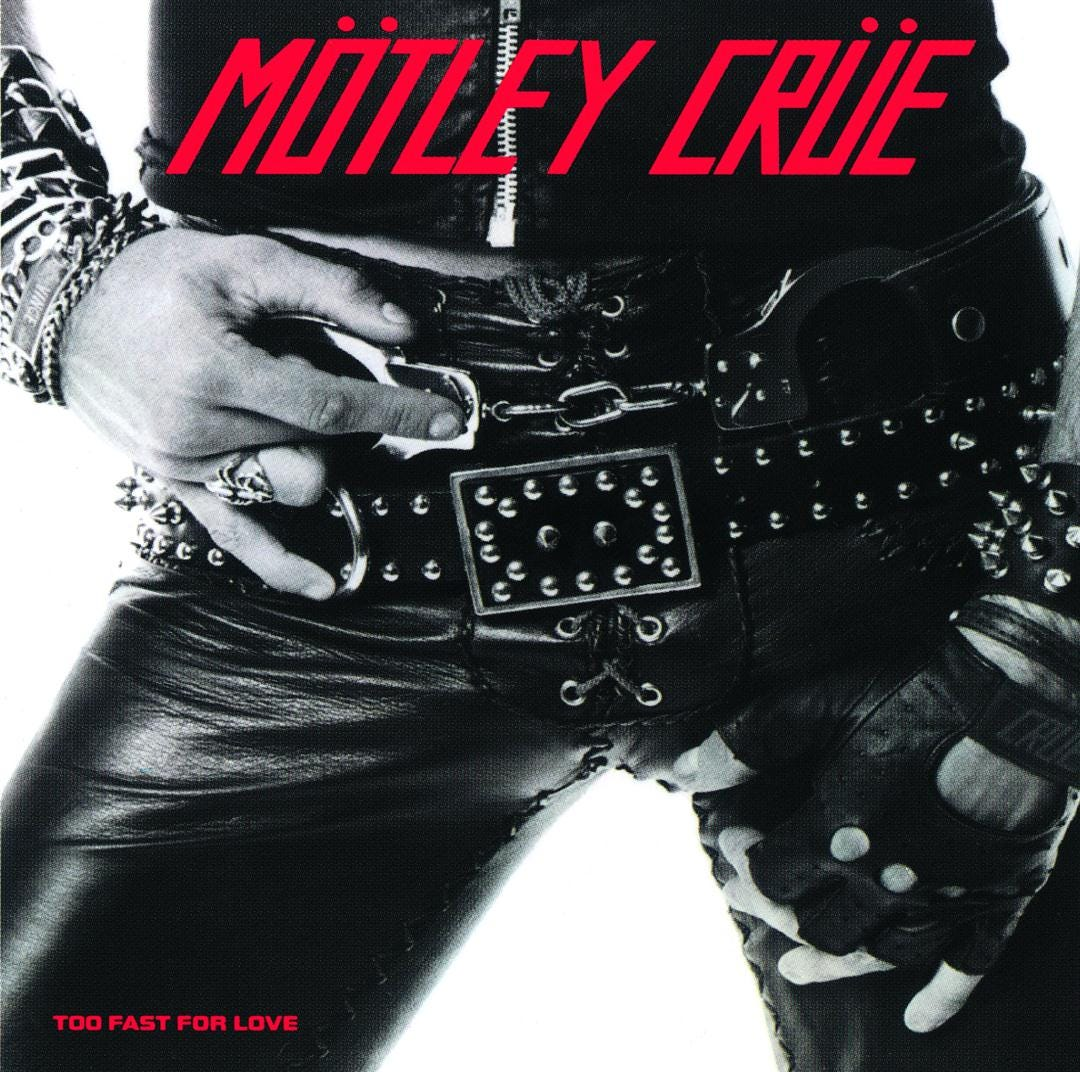 Motley Crue - Too Fast For Love Motley Crue - Too Fast For Love Album Cover POSTER 24 X 24 INCHES - Image 1