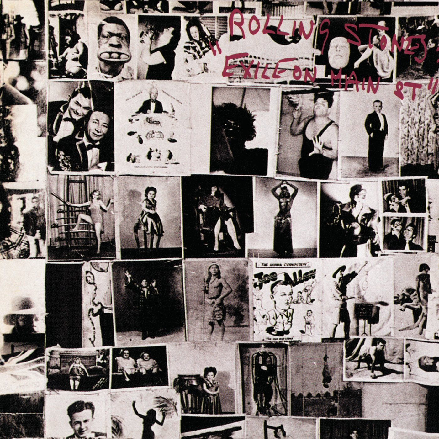 Rolling Stones Exile On Main Street Rolling Stones - Exile On Main Street Album Cover POSTER 24 X 24 INCHES - Image 1