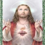The Sacred Heart of Jesus (Classic) POSTER 13 X 19 Inches Religious Art Print