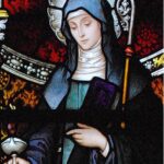 Saint Brigid POSTER 13 X 19 Inches Religious Art Print
