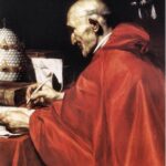Saint Gregory the Great POSTER 13 X 19 Inches Religious Art Print