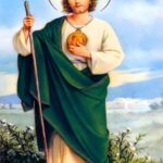 Saint Jude POSTER 13 X 19 Inches Religious Art Print