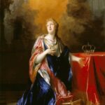 Saint Margaret of Scotland POSTER 13 X 19 Inches Religious Art Print