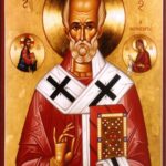 Saint Nicholas of Myra POSTER 13 X 19 Inches Religious Art Print
