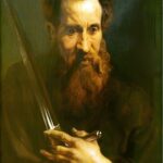 Saint Paul POSTER 13 X 19 Inches Religious Art Print