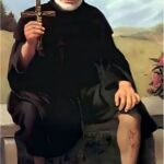 Saint Peregrine Laziosi POSTER 13 X 19 Inches Religious Art Print
