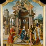The Adoration of the Magi POSTER 13 X 19 Inches Religious Art Print