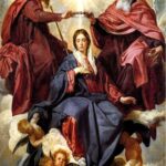The Coronation of the Virgin Mary POSTER 13 X 19 Inches Religious Art Print