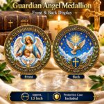 Guardian Angel Medallion – 1.5 Inch Commemorative Coin