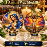 I Am the Way Medallion – John 14:6 – 1.5 Inch Commemorative Coin