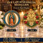 Our Lady of Guadalupe Medallion – Mother of Hope – 1.5 Inch Commemorative Coin