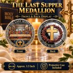 The Last Supper Medallion – Mark 14:22-24 – 1.5 Inch Commemorative Coin