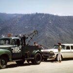 1950s Tow Truck Americana POSTER 24 X 18 Inches Wall Art