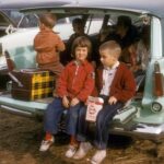 1956 DODGE KINGSWAY STATION WAGON (PICNIC) POSTER 24 X 36 INCH VINTAGE