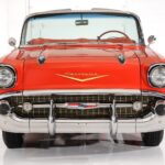 1957 Chevrolet Bel Air Convertible (Front) POSTER 24 X 36 INCH Sweet!