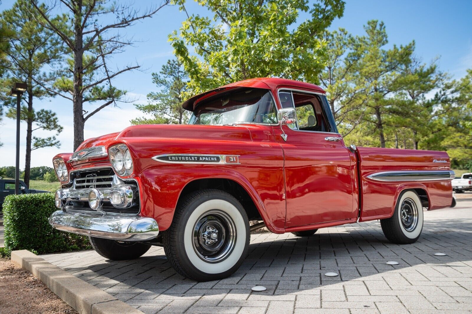 1959-Chevrolet-Apache-Truck-RED-POSTER-24-X-36-INCH-Nice-Wall-Art-126851549190 1959 Chevrolet Apache Truck (RED) POSTER 24 X 36 INCH Nice Wall Art! - Image 1