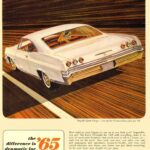 1965 CHEVROLET IMPALA Ad POSTER 24 X 36 INCH