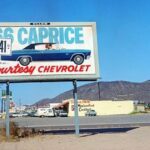 1966 Chevrolet Caprice Billboard POSTER 24 X 18 INCH Nice Looking!