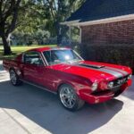 1966 Ford Mustang Fastback RED POSTER 24 X 36 INCH SWEET!