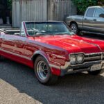 1966 Oldsmobile Cutlass Convertible POSTER 24 X 36 INCH Sweet!