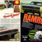 1968 DODGE CHARGER Ad POSTER 24 X 18 Inches Nice!