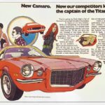 1970 Chevrolet Camaro Ad POSTER 24 X 36 Inches SWEET!