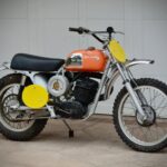 1970 Husqvarna 400 Cross Motocross Motorcycle POSTER 24 X 36 INCH Sweet!