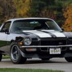 1972 Chevy Camaro Z28 Black POSTER 24 X 36 INCH SWEET LOOKING!