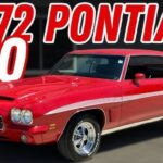 1972 Pontiac GTO POSTER 24 X 36 INCH SWEET!