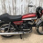 1973 Yamaha RD350 (Red) Motorcycle POSTER 24 X 36 INCH Sweet!