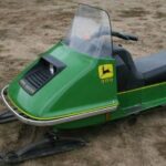 1974 John Deere 300 Snowmobile SLED Poster 24 X 18 Inch SWEET!