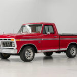 1976 Ford-F100 Ranger XLT (Red) POSTER 24 X 36 INCH Sweet!