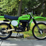 1978 Kawasaki KX250A Side MX Motocross Motorcycle POSTER 24 X 36 INCH SWEET!
