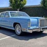 1978 Lincoln Continental Town Car (Blue) POSTER 24 X 36 INCH Sweet!