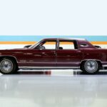 1978 Lincoln Continental Town Car (Burgundy-Side) POSTER 24 X 36 INCH Sweet!