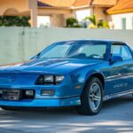 1985 Camaro IROC-Z (Blue on Blue) POSTER 24 X 36 INCH Looks Sweet!