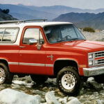 1985 Chevy K5 Blazer (Red) POSTER 24 X 36 INCH Sweet!