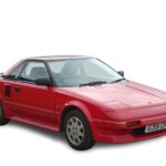 1989 TOYOTA MR2 (RED) POSTER 24 X 36 INCH Looks GREAT!