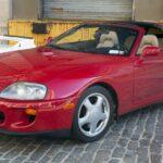 1994 Toyota Supra Sport (Red) POSTER 24 X 36 Inches SWEET!