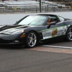 2008 CHEVROLET CORVETTE INDY 500 PACE CAR POSTER 24 X 36 INCH NICE!