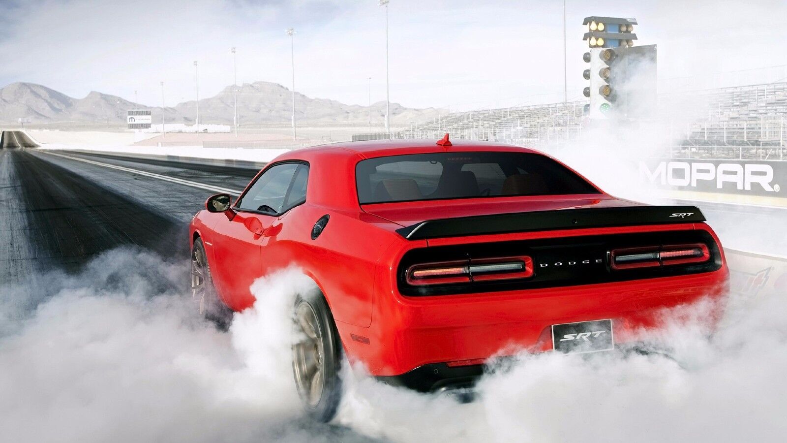 2016-DODGE-CHALLENGER-SRT-BURNOUT-POSTER-24-X-36-INCH-121794098280 2016 DODGE CHALLENGER SRT (BURNOUT) POSTER 24 X 36 INCH - Image 1