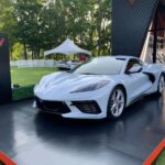 2020 CHEVROLET CORVETTE WHITE POSTER 24 X 36 INCH AWESOME!!!