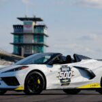 2021 CHEVROLET CORVETTE STINGRAY INDY 500 PACE CAR POSTER 24 X 36 INCH NICE!