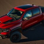 2021 DODGE RAM 1500 TRX (RED) POSTER 24 X 36 INCH Looks Awesome!