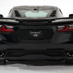2022 Chevrolet Corvette Sports Car REAR Poster 24x36 High-Quality Wall Art Decor
